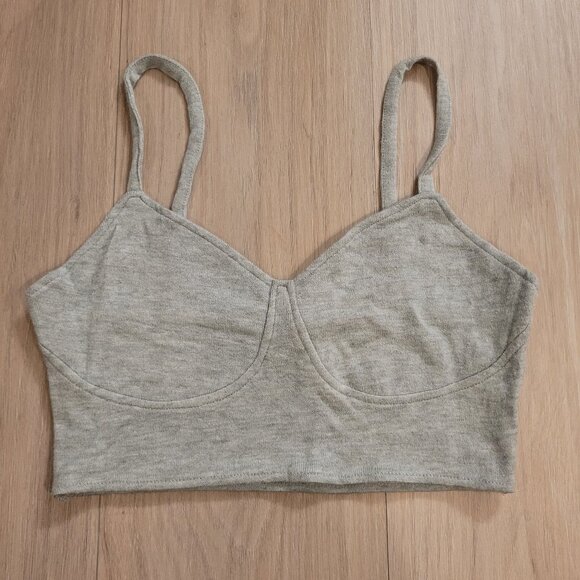 ZARA | Bralette Bra Top Cropped Tank | Sz. M - Picture 1 of 3